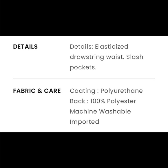 LOFT NWT pull on faux leather pants XS-S - Picture 11 of 12